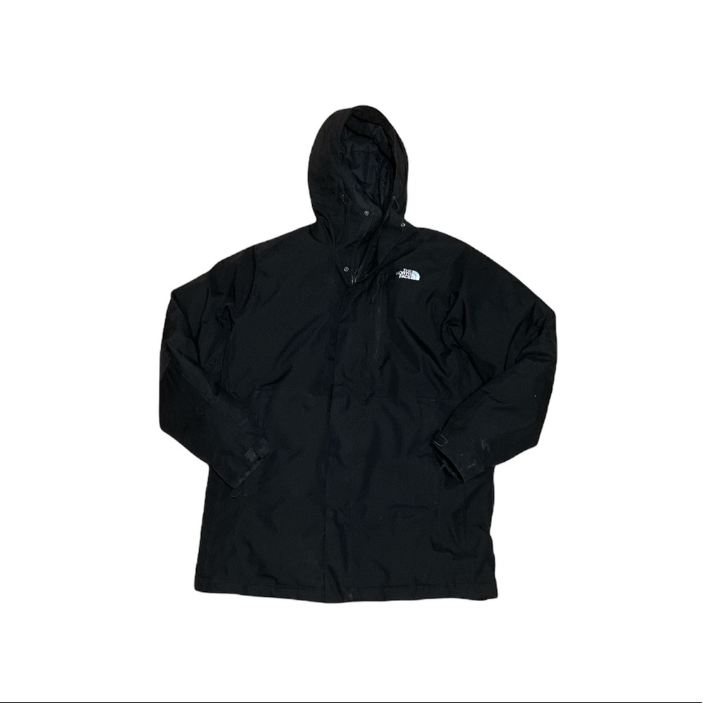 The North Face 550 Black Men's Down Filled Winter Snow Outdoors Zip Coat Jacket